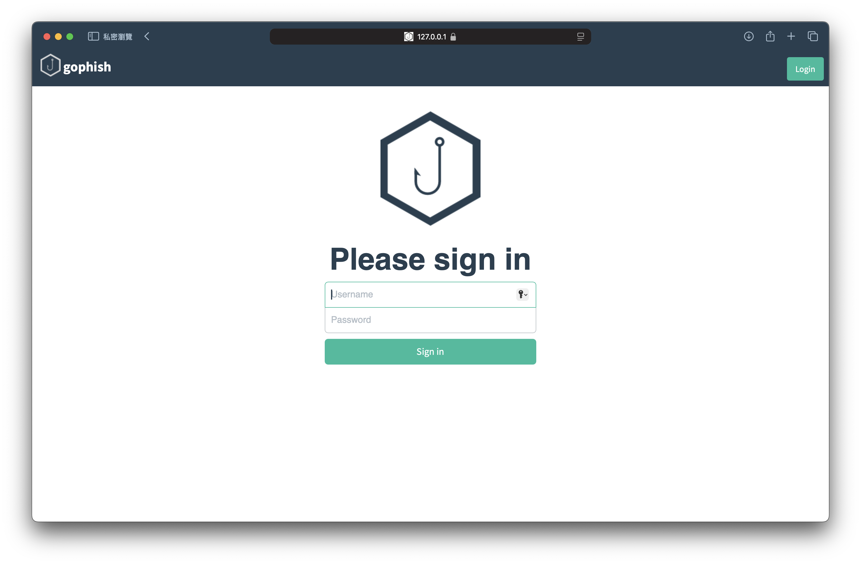 Login Page